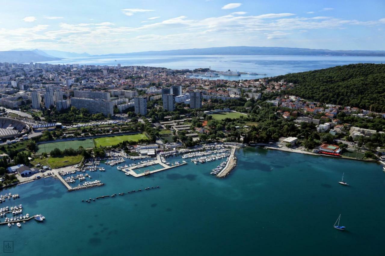 Apartment Podstrana Bagian luar foto